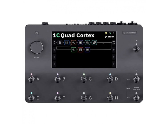  Pedal de efeito /Preamps de guitarra Neural DSP Quad Cortex
