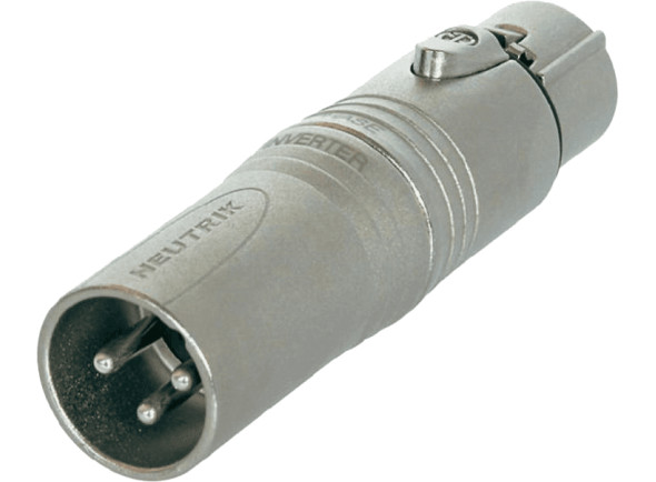 Ficha/Fichas XLR de 3 polos (macho e fêmea) Neutrik  NA3M5F DMX Adapter 5-pole female / 3-pole male
