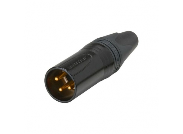 Fichas XLR de 3 polos (macho e fêmea) Neutrik NC3 MXX-B 