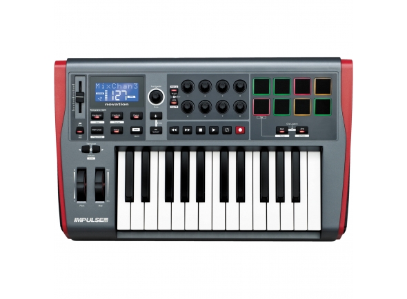 Novation Teclado Midi/Controladores de teclado MIDI Novation Impulse 25 