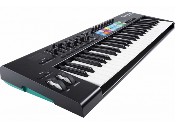 Novation Launchkey 49 Mk2
Novation Launchkey 49 Mk2
Controlador MIDI/USB
49 Teclas
16 botões sensíveis
8 knobs + 9 faders / USB / conexão sustain-pedal
V-station e Bass-station software incl.
Novation Launchkey 49 Mk2
Novation Launchkey 49 Mk2
Controlador MIDI/USB
49 Teclas
16 botões sensíveis
8 knobs + 9 faders / USB / conexão sustain-pedal
V-station e Bass-station software incl.