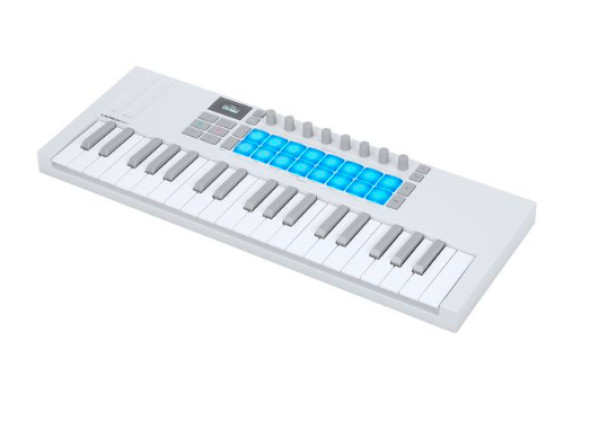 Teclados MIDI Controladores/Teclados MIDI Controladores Novation Launchkey Mini 37 MK4 WH