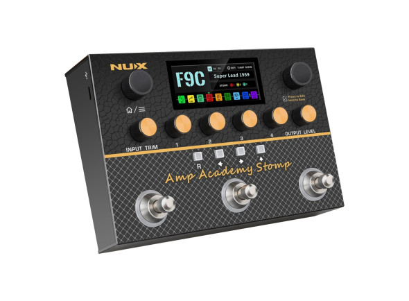 Pedal de Efeito/pedales de guitarra electrica Nux  Amp Academy Stomp