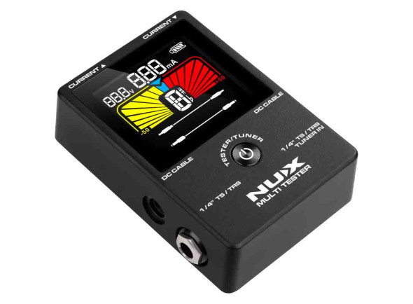 afinador guitarra elétrica   Pedal de efeito /Outros efeitos para guitarra elétrica Nux   Multi Tester + Afinador NMT-1