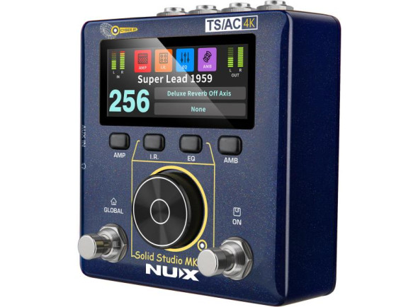 Pedal multi-efeitos/Otros efectos de guitarra eléctrica Nux Solid Studio MKII