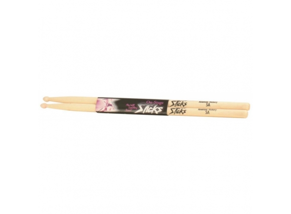 Baqueta 5A On Stage Maple 5A Wood Tip Par