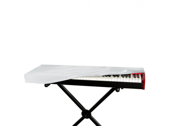 Capas para teclado On Stage  Stands KDA7061W 61-Key Keyboard Dust Cover