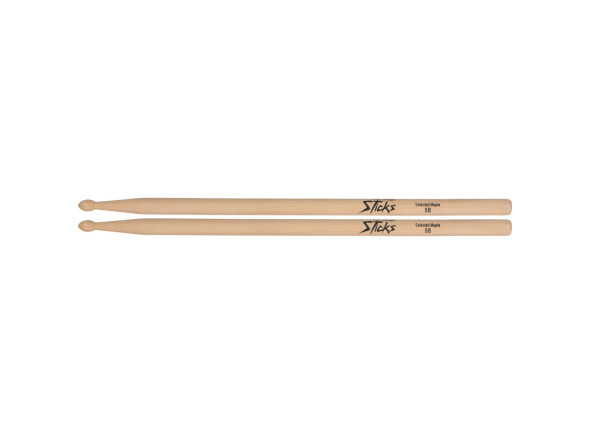 Baqueta 5B/Baqueta 5B On Stage  Wood Tip Maple Wood 5B