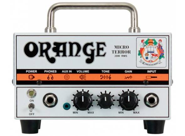 Cabeças de Guitarra a transístor Orange Micro Terror 