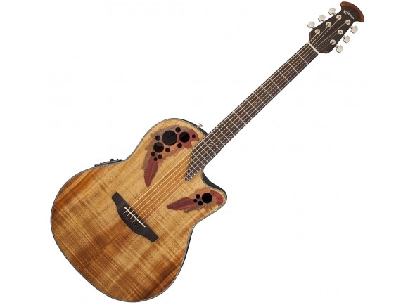 Guitarras clássicas eletrificadas Ovation Celebrity CE44P-FKOA 