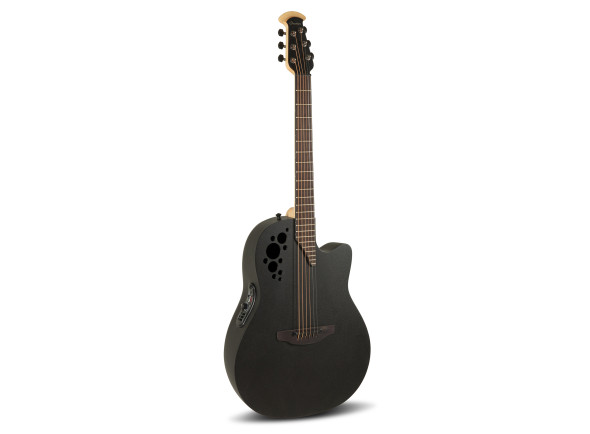 Guitarra Acústica Electrificada/Guitarra Acústica Ovation  Pro Series Elite 2078TX Deep Contour Black Textured