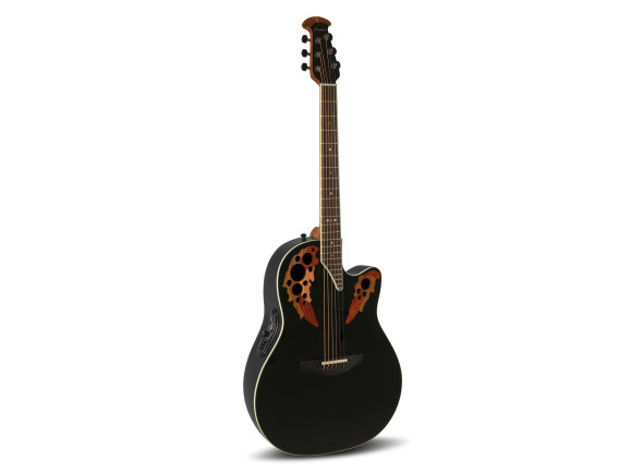 Guitarra acústica eletrificada/Guitarra Acústica Ovation  Pro Series Standard Elite 2778AX Deep Contour Black