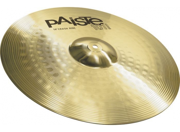 Prato 18” Crash Ride/Pratos Crash de 18 Paiste Crash Ride 18 101 brass 