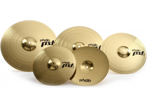 Conjunto de Pratos Paiste PST3 Universal Set + 16 Conjunto de Pratos Paiste PST3 Universal Set + 16