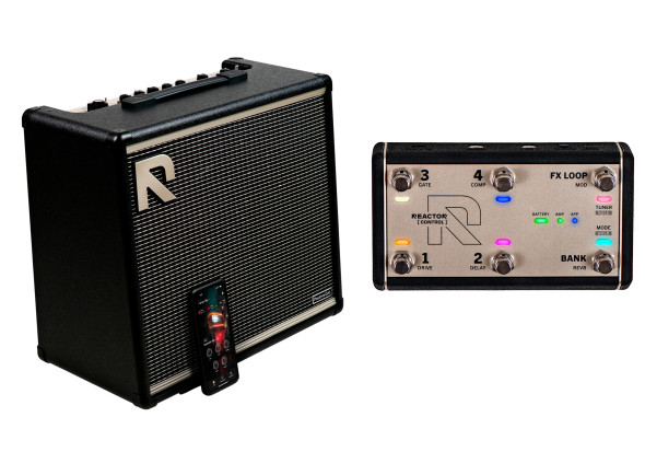 Positive Grid Combo de Modelação/Combinaison de transistors Positive Grid Reactor 50 w/Control Bundle
