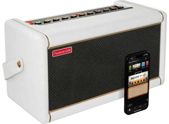positive grid Combo para guitarra elétrica, guitarra e baixo elétrico/combinaciones de transistores Positive Grid Spark 2 PW positive grid Combo para guitarra elétrica, guitarra e baixo elétrico/combinaciones de transistores Positive Grid Spark 2 PW