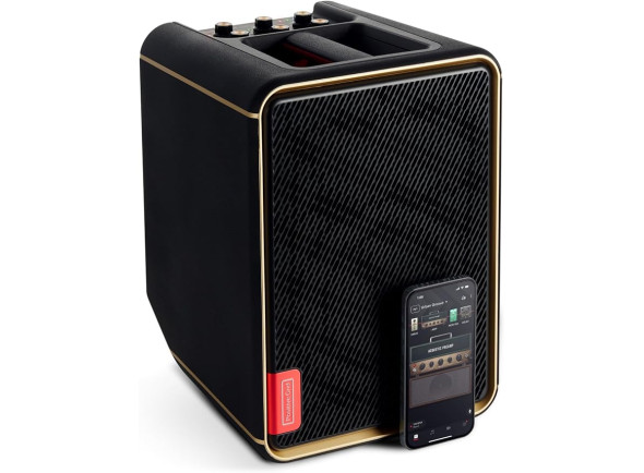 positive grid Amplificador inteligente portátil de 4 canais / PA/Combo a transístor Positive Grid Spark Edge BK positive grid Amplificador inteligente portátil de 4 canais / PA/Combo a transístor Positive Grid Spark Edge BK