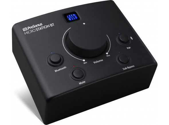 silent Controlador de monitores/Controladores de estúdio / monitor Presonus  MicroStation BT Recetor Bluetooth Colunas e Sub