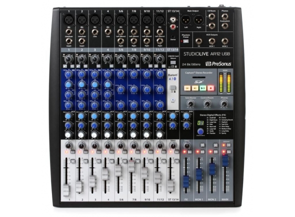 Mesa de Mistura Analógica Presonus StudioLive AR12 USB Mesa de Mistura Analógica Presonus StudioLive AR12 USB