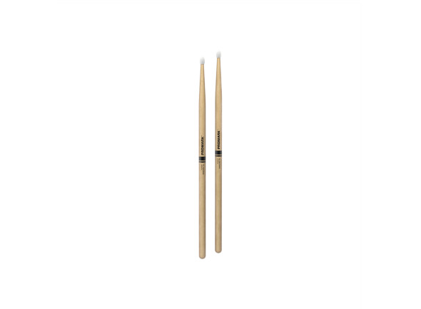 Baqueta 5A/baqueta 5A Pro Mark RBH565N Rebound 5A Hickory Baquetas