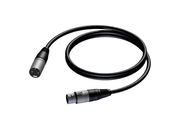  Cabo de microfone/Cabos XLR / Microfone ProCab  CAB901/10 XLR 10m