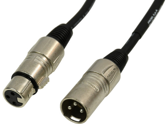 cabo xlr Cabo XLRM / XLRF/Cabos XLR / Microfone Proel  BULK250LU05 0.5 m 