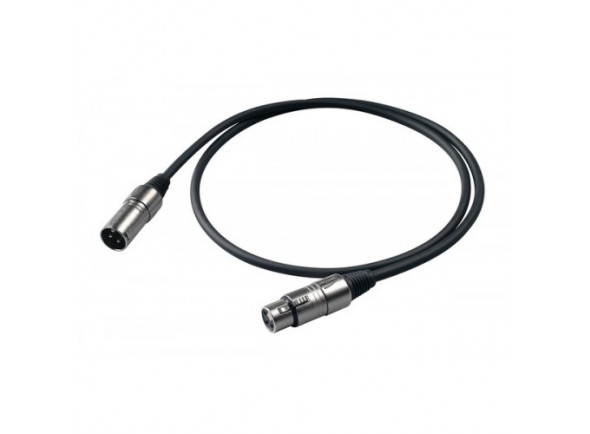 cabo xlr Cabo XLRM / XLRF/Cabos XLR / Microfone Proel  BULK250LU1 1 m 