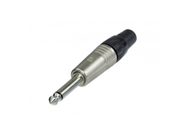 Ficha Jack Conector /Fichas Jack de 6.3mm (macho e fêmea) Proel Mono Jack Connector 6.3mm Cord Plug MALE BLACK