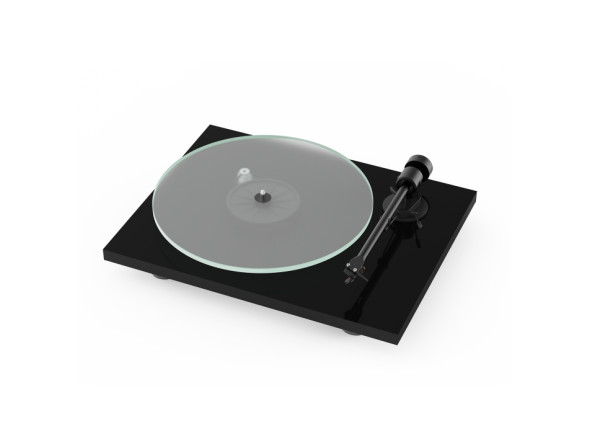 B-stock Gira-discos de alta fidelidade Project T1 Phono SB Black  B-Stock