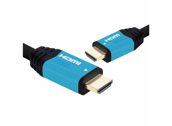 Cabo de Video HDMI/Diversos ProK  Cabo HDMI Dourado Macho / Macho C/ Amplificador 30m