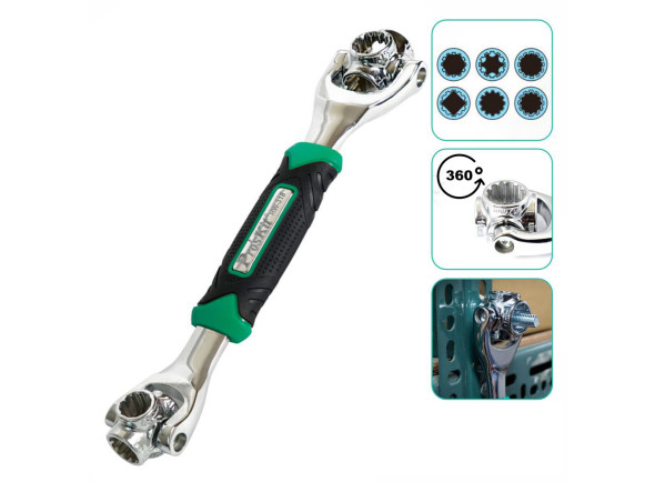 Chave Multifunções/Ferramentas de mão  PROSKIT   Chave Multifunções 48em1 Hexagonal/Quadrada