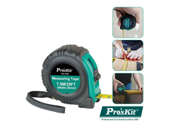Fita/Ferramenta PROSKIT   Fita Métrica 7.5m
