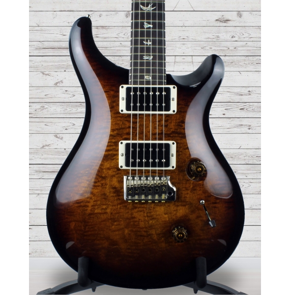 Guitarras formato Double Cut PRS CUSTOM 24 BLACK GOLD BURST