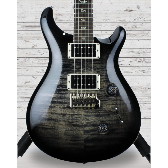 Guitarras formato Double Cut PRS Custom 24 Charcoal Burst