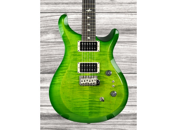 Guitarras PRS  Guitarra elétrica/Guitarras de formato Double Cut PRS  S2 Custom 24-08 Thin Eriza Green