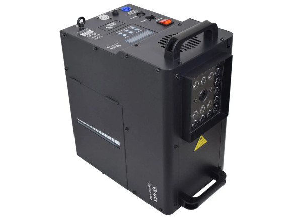 Máquina de fumo/Máquinas de Fumo QTX Máquina de Fumos Geiser 1500W 24 LEDs 3W RGB DMX 