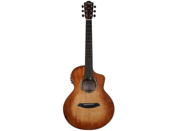 Guitarra Acústica com Captador/Guitarra Acústica Rathbone Navigator Spruce/Mahogany E/Cut Inc. Gigbag