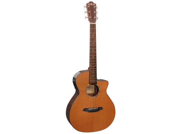 Guitarra Acústica com Captador/Guitare acoustique Rathbone No.1 Cedar / Rosewood E/Cut Inc. Gigbag