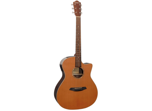 Guitarra Acústica com Captador/Guitare acoustique Rathbone No.3 Cedar / Ebony E/Cut