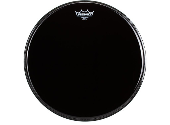 16 cabezas de tom Remo  Ebony Ambassador 16 Inch Bass Drum Head