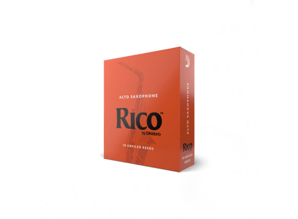 Púa de saxofón alto Rico Royal  Alto Sax Reeds, Strength 2.5, 10-pack
