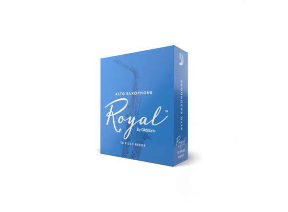 Púa de saxofón alto Rico Royal  Alto Sax Reeds, Strength 2.5, 3-pack