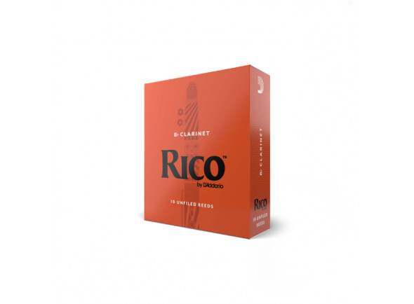 Palheta para clarinete Rico Royal  Bb Clarinet Reeds, Strength 2.5, 10-pack