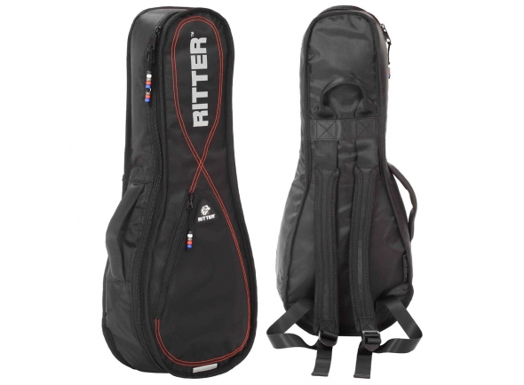 Saco de Transporte/Saco para Ukulele RITTER RGP2-U/BRD Saco de Transporte/Saco para Ukulele RITTER RGP2-U/BRD