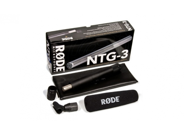 Pequeños Micrófonos de Condensador de Membrana Rode NTG-3 