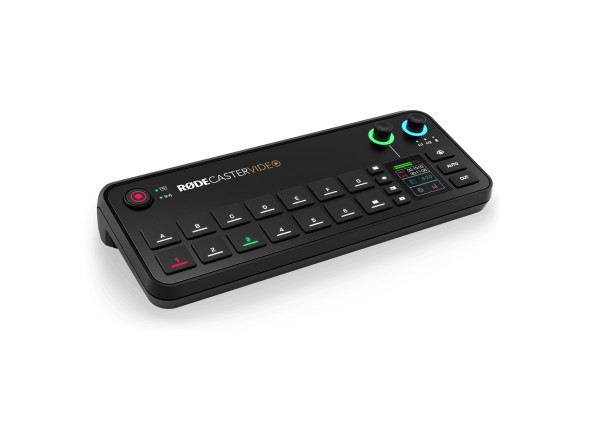 Consola de produção de vídeo e áudio/Escritorio de edición de video Rode  RodeCaster Video