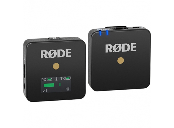 Sistema sem fio com microfone lapela Rode Wireless GO
