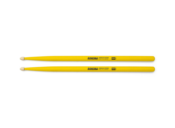 Baquetas junior/Outras baquetas Rohema Percussion  Junior Sticks Yellow