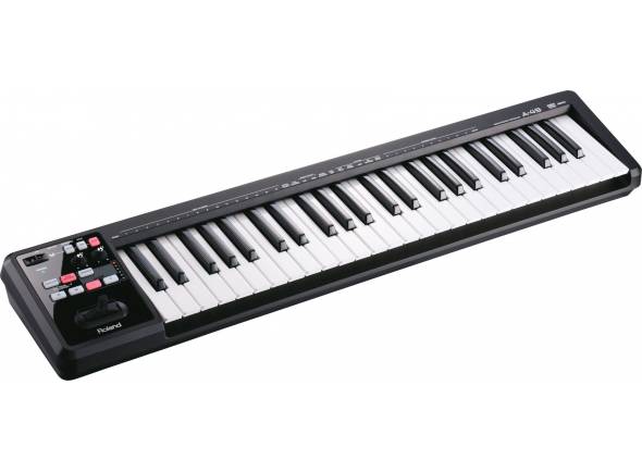Teclados MIDI Controladores Roland A-49 Black
Teclado controlador MIDI Roland A49 BK preto
Teclados MIDI Controladores Roland A-49 Black
Teclado controlador MIDI Roland A49 BK preto