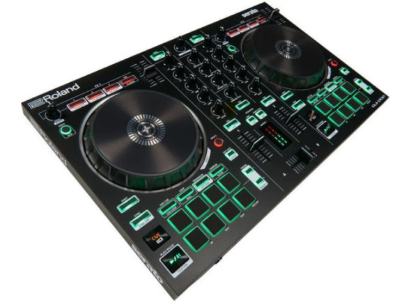 Controlador DJ/Controladores DJ <b>Roland DJ-202 PRO CONTROLADOR DJ</b> SERATO DJ INTRO + Patterns Ritmos TR